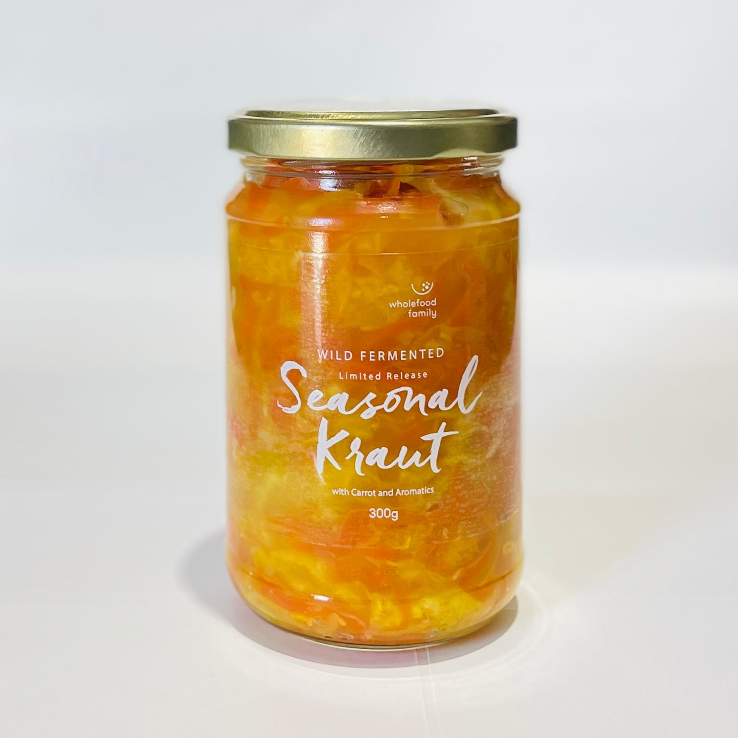 Seasonal Sauerkraut with Carrot and Aromatics